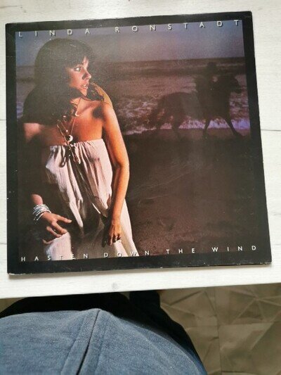 LINDA RONSTADT Hasten Down The Wind 1976 LP Gatefold Vinyl Record Album