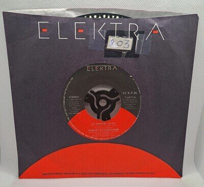 Lindsey Buckingham - Go Insane 7" Vinyl Single 1984