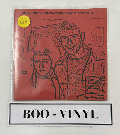 Amy Linton - The Lights Are Out 7” Indie Rock Vinyl Record ( Boyracer) Insert