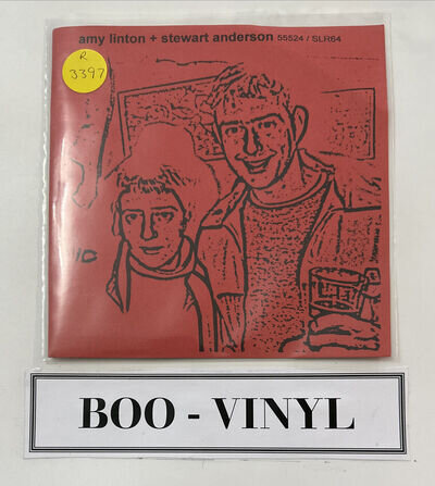 Amy Linton - The Lights Are Out 7” Indie Rock Vinyl Record ( Boyracer) + Inserts