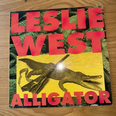 Leslie West – Alligator - UK 1989 - I.R.S. Records – EIRSA 1017 - VERY GOOD PLUS