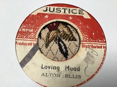 Alton Ellis , Loving Mood , Lend Me A Ear , 7”Justice.