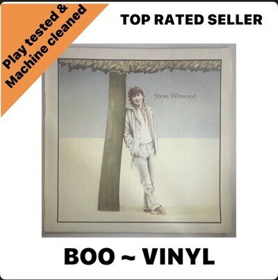 Steve Winwood Self titled debut Island German Issue LP Vinyl Record EX / EX