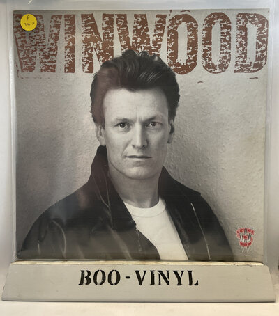 STEVE WINWOOD - Roll With It - Vinyl LP *Inner Lyrics Sleeve* VG+ / EX Con
