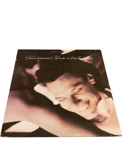 Steve Winwood Back In The High Life Vinyl Record LP Album Classic Rock