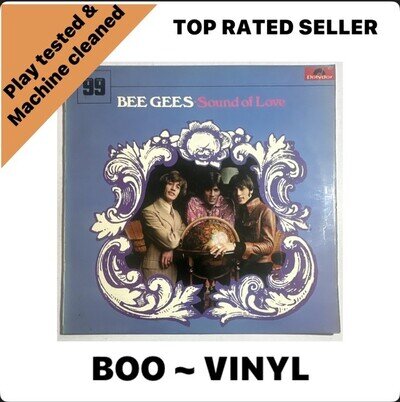 Bee Gees, Sound Of Love - Pop Rock Vinyl LP Record 1970 (2447 005) VG+ / VG+