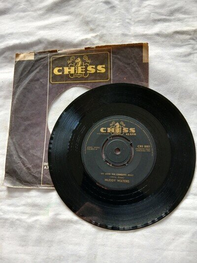 MUDDY WATERS. MY JOHN THE CONQUER ROOT/ SHORT DRESS WOMAN-ORIGINAL UK CHESS 8001