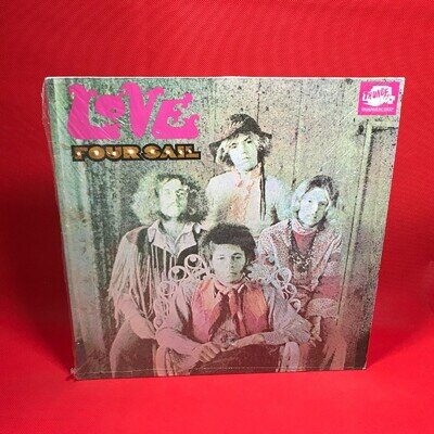 LOVE Four Sail - 1987 UK vinyl LP Thunderbolt THBL 047 Arthur Lee Singing Cowboy