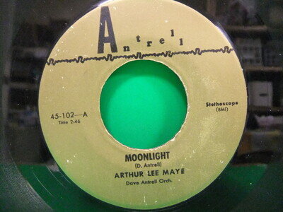 Arthur Lee Maye Dave Antrell Orch Moonlight / I'm Happy And In Love Antrell 102