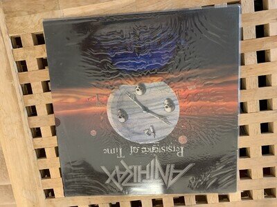 Anthrax Persistence of Time 1990 LP Vinyl Metal/Thrash