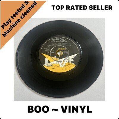 Motörhead - Live EP The Golden Years - 7" Vinyl Record - EX / M Condition