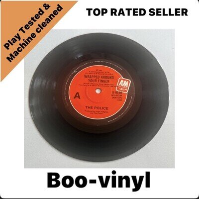 The Police - Wrapped Around Your Finger ~ Australian Issue 7" Vinyl Record EX