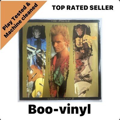 THE POLICE ~ SYNCHRONICITY II RARE 12” SINGLE VINYL EX / EX