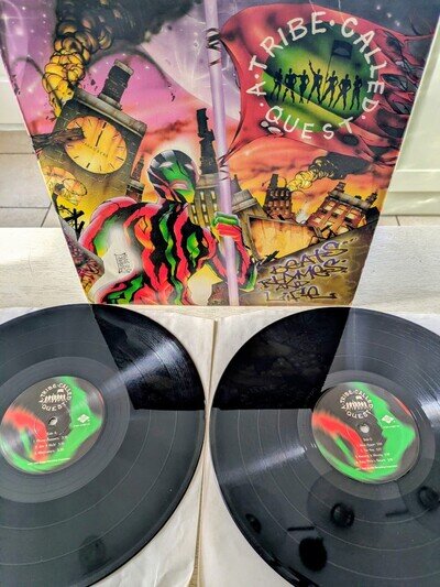 A Tribe Called Quest Beats Rhymes and Life 1996 US 1st Press Jive Red Green Labe