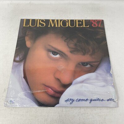 Luis Miguel - Soy Como Quiero Ser Vinyl LP Record Album *Read*