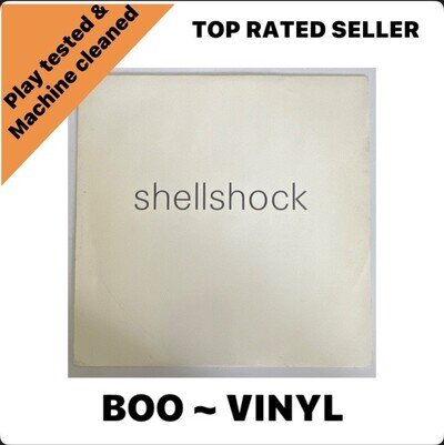 New Order~ Shellshock ~ 1986 Factory 7" Single VG+ / VG+