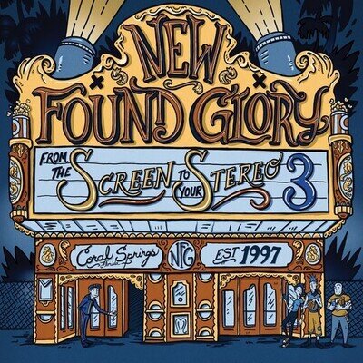 New Found Glory - From The Screen To Your Stereo 3 [New Vinyl LP] 10", Black, Di