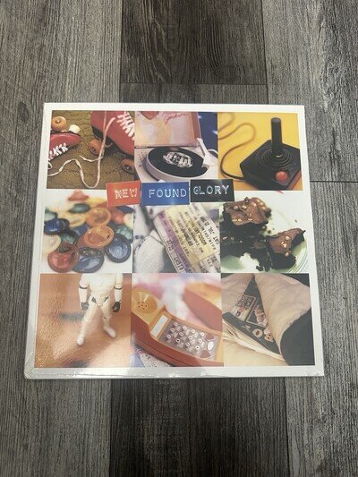 New Found Glory Self Titled Cloudy Orange Colored Vinyl 12” Record Sealed