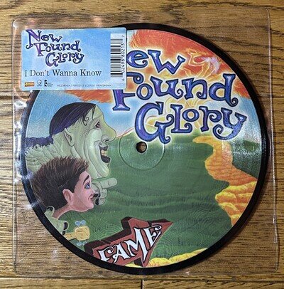 New Found Glory - I Don’t Wanna Know 7” Picture Disc Vinyl 45 Single of Catalyst