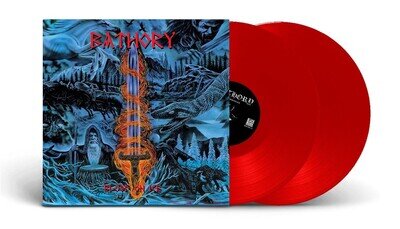 Bathory - Blood On Ice 2x Red Vinyl LP Reissue (New)