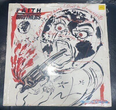 Faith Brothers Country of The Blind 12in Single 1985 Siren Records Ex Cond