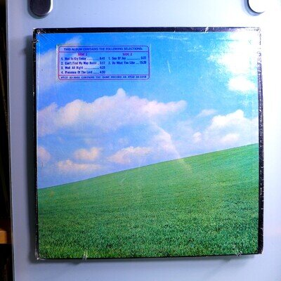 BLIND FAITH w/ERIC CLAPTON~1st ALBUM~INSANELY RARE ORIG '69 LP w/SHRINK+STICKERS