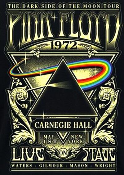 "PINK FLOYD 1972 " Iconic Concert Poster Various Sizes