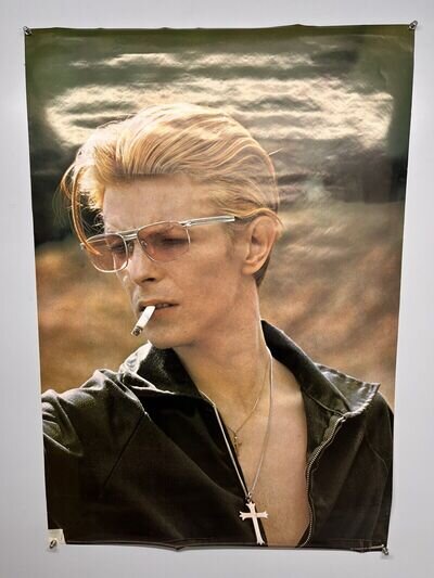 David Bowie Poster Original Scandecor UK Printed Promotion 1981