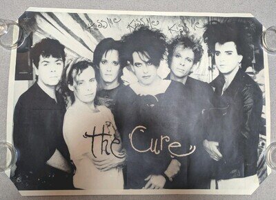 The Cure vintage 80s poster - KMKMKM era Why can't I be you.