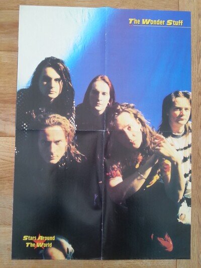 WONDERSTUFF / JAMES 2-sided magazine POSTER 16x22 inches