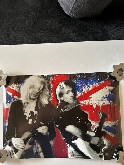 Def Leppard *RARE* Steve Clark/Phil Collen Poster