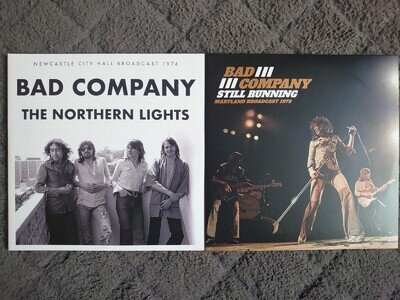 Bad Company Live Vinyl Bundle (Two 2 LP Sets)