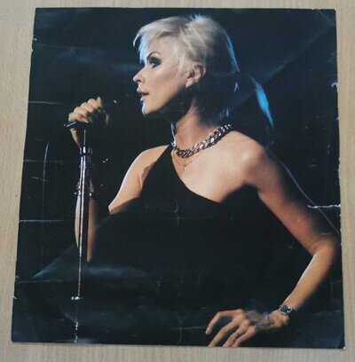 BLONDIE Original 11" Small POSTER - MAGAZINE One Only 27cm x27cm