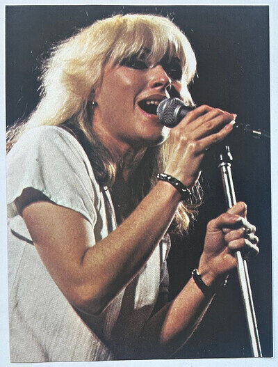 DEBBIE HARRY - 1979 Full page magazine annual poster BLONDIE