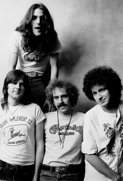 11.69x16.54 The Eagles Band Poster 1971 Original Lineup