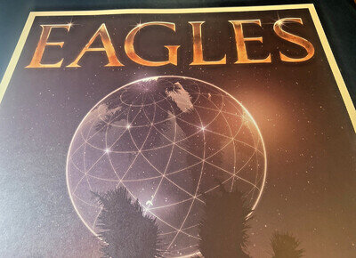 Eagles Official & Original Sphere / Las Vegas Poster December 2024
