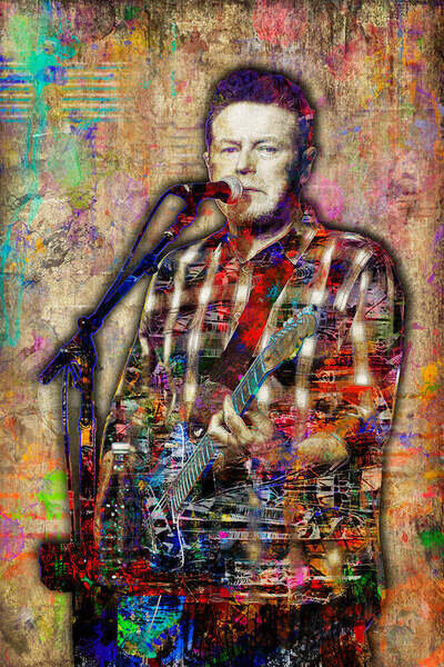 Don Henley Poster, Don Henley of the Eagles Art, Don Henley EAGLES Free Shipping