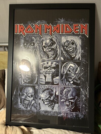 Iron Maiden Large Framed Poster