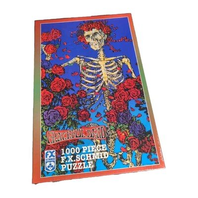 Limited Official Grateful Dead 1000 Piece Puzzle Plus Poster F.X. Schmid