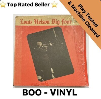 Louis Nelson Big Four - Louis Nelson Big Four - Volume 2 Jazz Lp Vinyl Record EX