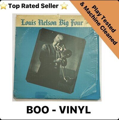 Louis Nelson Big Four - Louis Nelson Big Four - Volume 1 Jazz Lp Vinyl Record EX