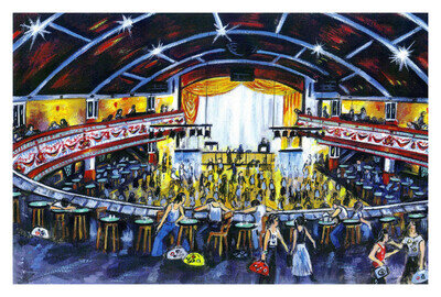 Northern Soul; Wigan Casino; "One Wonderful Moment" Signed Ltd Edition A3 Print