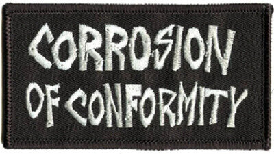 Corrosion Of Conformity - Logo - Embroidered Iron On / Sew On - Patch - NEW