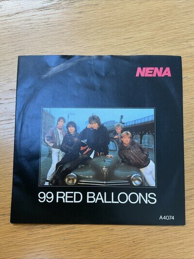 Nena 99 Red Balloons Vinyl Record 7" Single CBS 1983