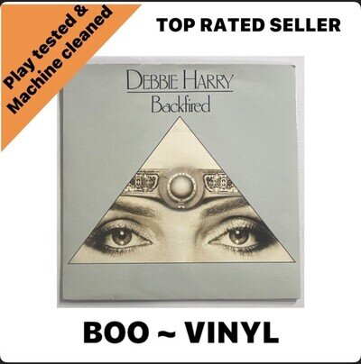 DEBBIE HARRY ( Blondie ) - BACKFIRED 7" VINYL VINYL RECORD EX / EX