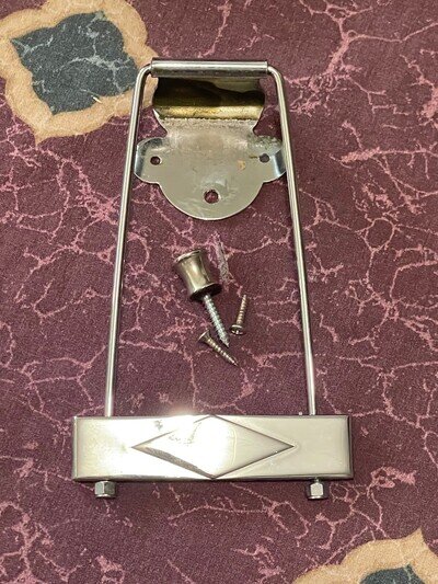 Vintage 1967 Gibson ES-125TDC Chrome Tailpiece