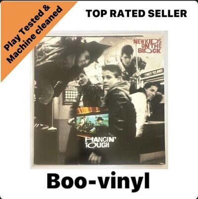 New Kids On The Block. Hangin' Tough. 1988 UK 12" Vinyl Album EX / EX Condition