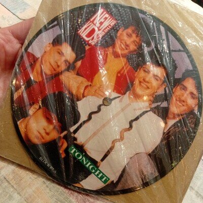 New Kids On The Block - Tonight 7" Picture Disc Vinyl record VG
