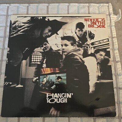 New Kids On The Block Hangin Tough 12 Vinyl Album LP Record 1988 CBS Records
