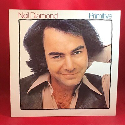 NEIL DIAMOND Primitive 1984 UK/Dutch vinyl LP Sleep With Me Tonight Crazy b